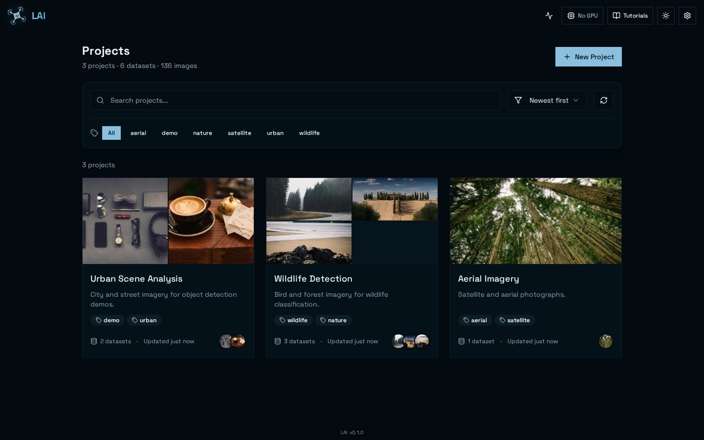 LAI projects overview