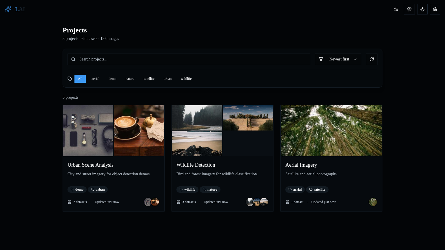 LAI projects overview